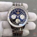 Swiss Copy Breitling 1884 Chronometre Navitimer Watch 43mm Steel Case